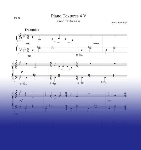 Piano Textures 4 V